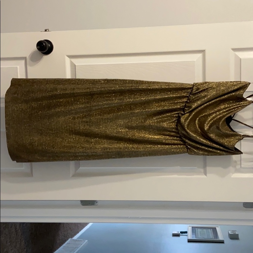 Gold Dress